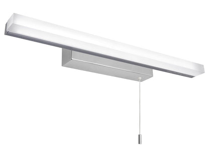 9w LED Bathroom Mirror Wall Light With Pull Cord Cool White 6500k IP20 - Energy Light Bulbs - Free delivery on all orders