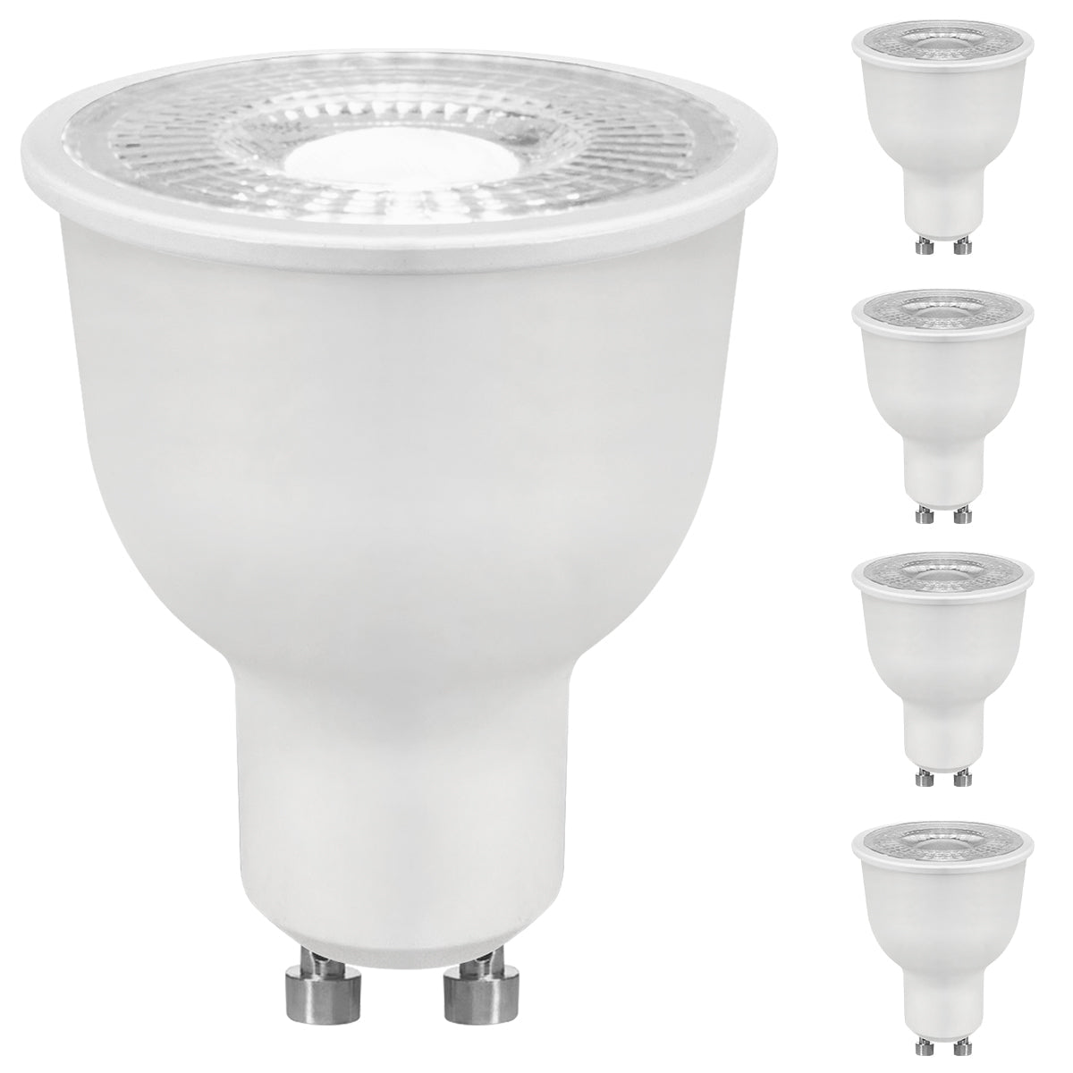 9W LED GU10 Spotlight Bulb Cool White 6500k 5 Pack or 10 Pack - Energy Light Bulbs - Free delivery on all orders
