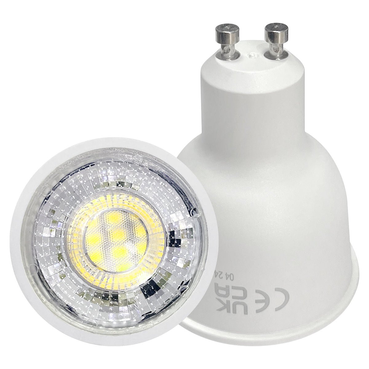 9W LED GU10 Spotlight Bulb Cool White 6500k 5 Pack or 10 Pack - Energy Light Bulbs - Free delivery on all orders