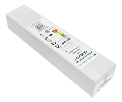 9w LED T5 Under Cabinet Link Light 6000k Cool White AC Pack Of 3 X 200mm With Plug - Energy Light Bulbs - Free delivery on all orders