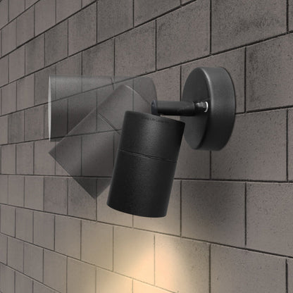 Adjustable Black Outdoor Wall Light - Energy Light Bulbs - Free delivery on all orders