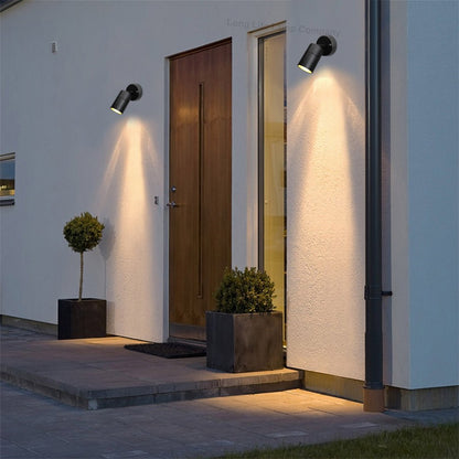 Adjustable Black Outdoor Wall Light - Energy Light Bulbs - Free delivery on all orders