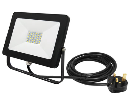 30W LED Floodlight Tripod Stand Job Site Work Light IP65