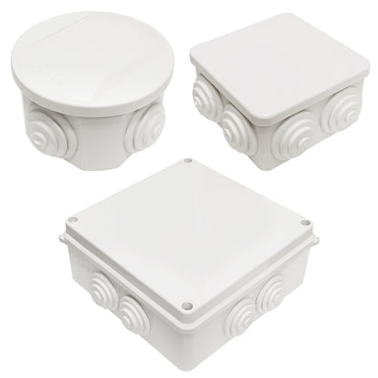 IP55 Waterproof Outdoor Terminal Junction Boxes Enclosure CCTV Electrical