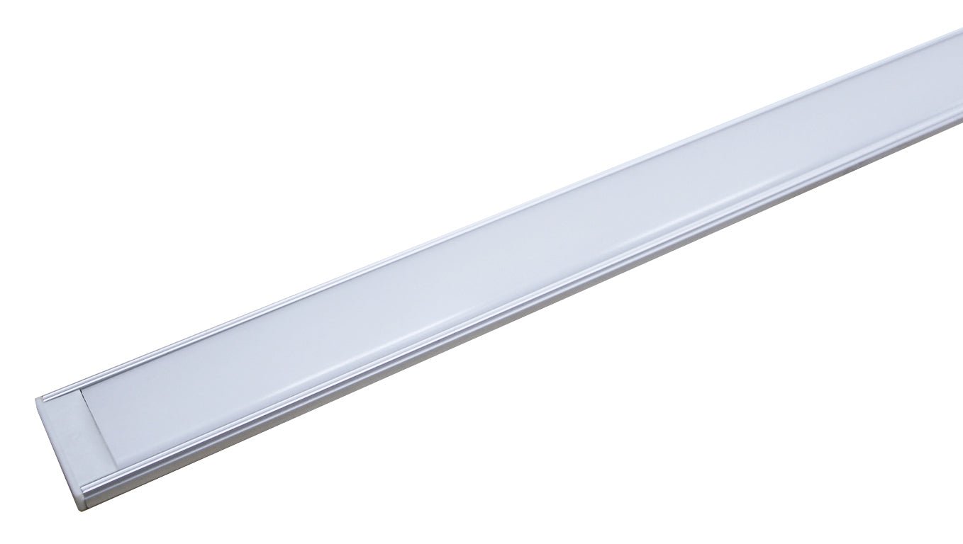 Aluminium Diffuser Cover for LED Striplights UltraThin Profile Shell with Caps - Energy Light Bulbs - Free delivery on all orders
