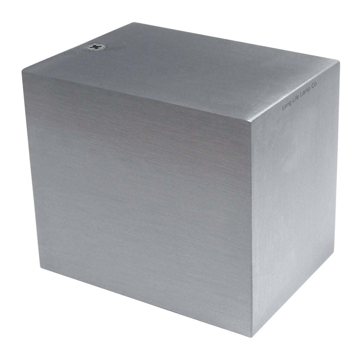 Aluminium Finely Finished Mini Cube Single Outdoor Wall Light Fixture GU10 - Energy Light Bulbs - Free delivery on all orders