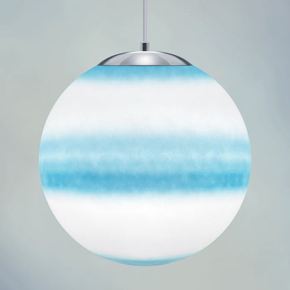 Art Deco Planet Large Globe Lamp Shade Pendant Light Fitting Sphere - Energy Light Bulbs - Free delivery on all orders
