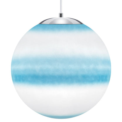 Art Deco Planet Large Globe Lamp Shade Pendant Light Fitting Sphere - Energy Light Bulbs - Free delivery on all orders