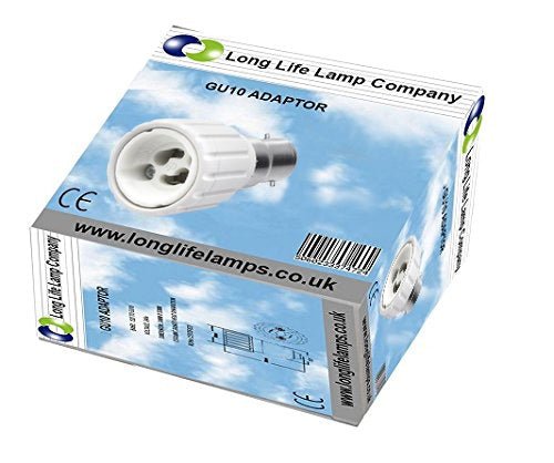 B22 to GU10 Lamp Light Bulb Base Socket Converter Adaptor - Energy Light Bulbs - Free delivery on all orders