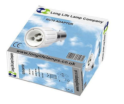 B22 to GU10 Lamp Light Bulb Base Socket Converter Adaptor - Energy Light Bulbs - Free delivery on all orders