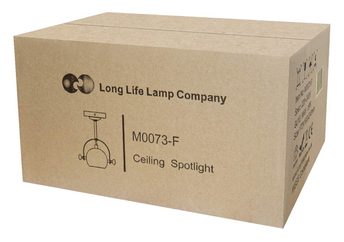 Black Adjustable Retro Industrial Ceiling Spot Light Single Eyeball - Energy Light Bulbs - Free delivery on all orders