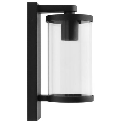 Black Outdoor Lantern Wall Light IP44 with 4W Warm LED - Energy Light Bulbs - Free delivery on all orders