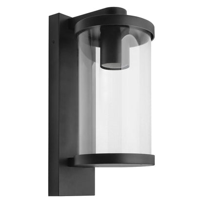 Black Outdoor Lantern Wall Light IP44 with 4W Warm LED - Energy Light Bulbs - Free delivery on all orders