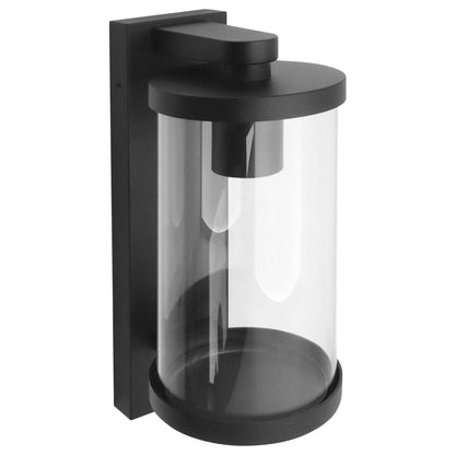 Black Outdoor Lantern Wall Light IP44 with 4W Warm LED - Energy Light Bulbs - Free delivery on all orders
