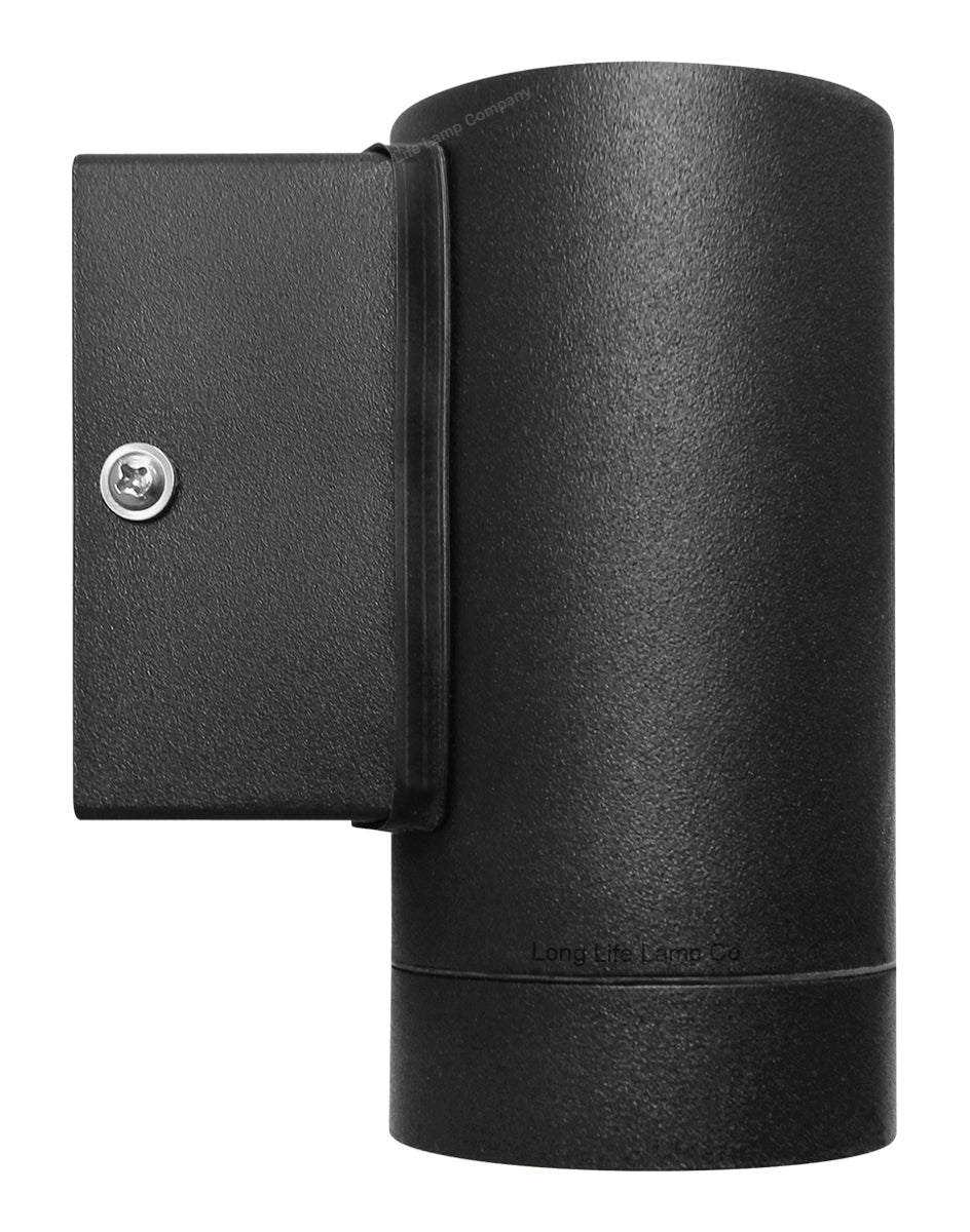 Black Stainless Steel Single Outdoor Wall Light IP65 - Energy Light Bulbs - Free delivery on all orders
