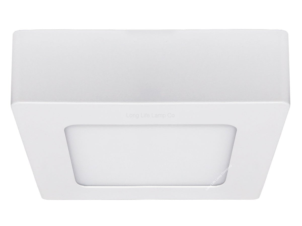 BLUE 6w LED Ceiling Panel Square Surface Mount Spotlight Blue - Energy Light Bulbs - Free delivery on all orders