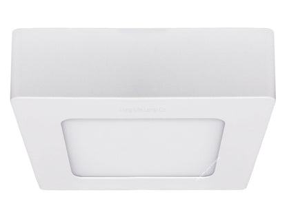 BLUE 6w LED Ceiling Panel Square Surface Mount Spotlight Blue - Energy Light Bulbs - Free delivery on all orders