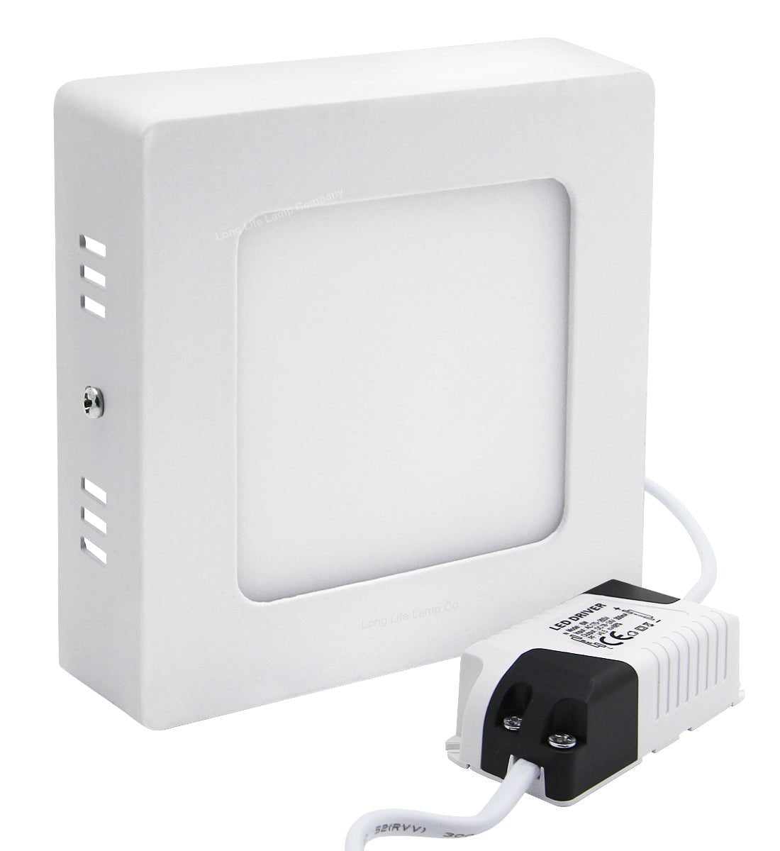 BLUE 6w LED Ceiling Panel Square Surface Mount Spotlight Blue - Energy Light Bulbs - Free delivery on all orders
