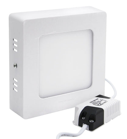 BLUE 6w LED Ceiling Panel Square Surface Mount Spotlight Blue - Energy Light Bulbs - Free delivery on all orders