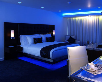 BLUE 6w LED Round Ceiling Panel Recessed Spotlight - Free delivery on all orders