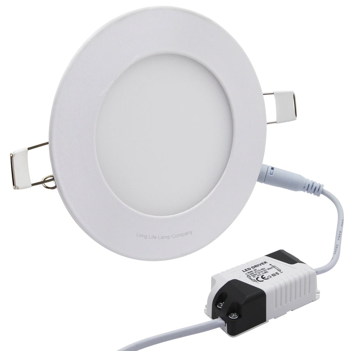 BLUE 6w LED Round Ceiling Panel Recessed Spotlight - Free delivery on all orders
