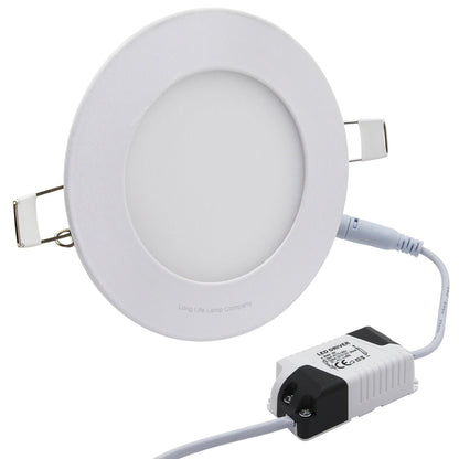 BLUE 6w LED Round Ceiling Panel Recessed Spotlight - Free delivery on all orders