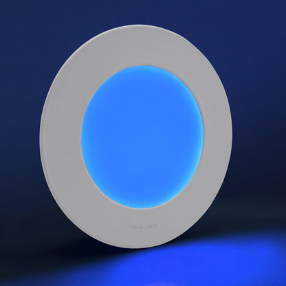 BLUE 6w LED Round Ceiling Panel Recessed Spotlight - Free delivery on all orders