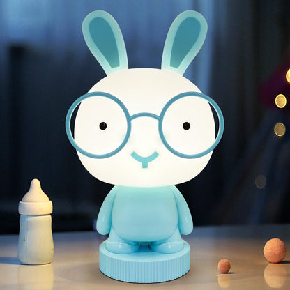 Blue Bunny LED Children's Table Lamp RGB Colour Changing USB Rechargeable Bedside Light - Energy Light Bulbs - Free delivery on all orders