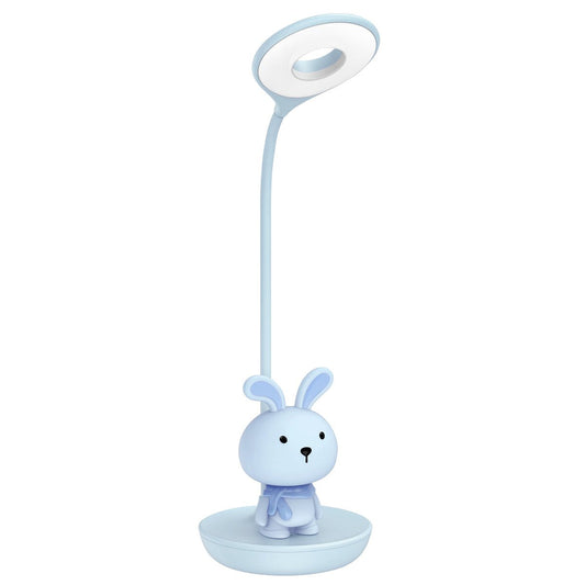 Blue Bunny LED Reading Light Touch Control Table Lamp USB Rechargeable - Energy Light Bulbs - Free delivery on all orders
