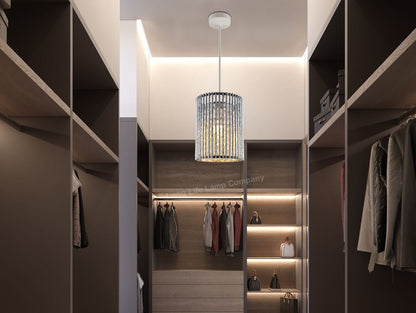 Ceiling Hanging Pendant Lamp Shade Crystal Droplet Chandelier - Energy Light Bulbs - Free delivery on all orders