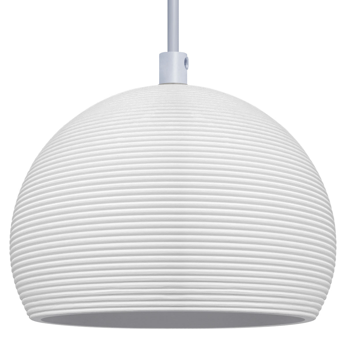 Ceramic Ceiling Pendant Light White Paintable Gypsum Groove Pattern - Energy Light Bulbs - Free delivery on all orders