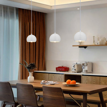 Ceramic Ceiling Pendant Light White Paintable Gypsum Groove Pattern - Energy Light Bulbs - Free delivery on all orders