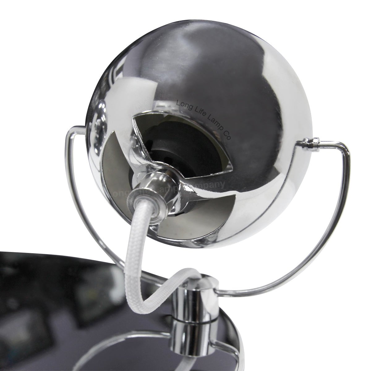 Chrome 3 Way Adjustable Eyeball Ceiling Spotlight GU10 - Energy Light Bulbs - Free delivery on all orders