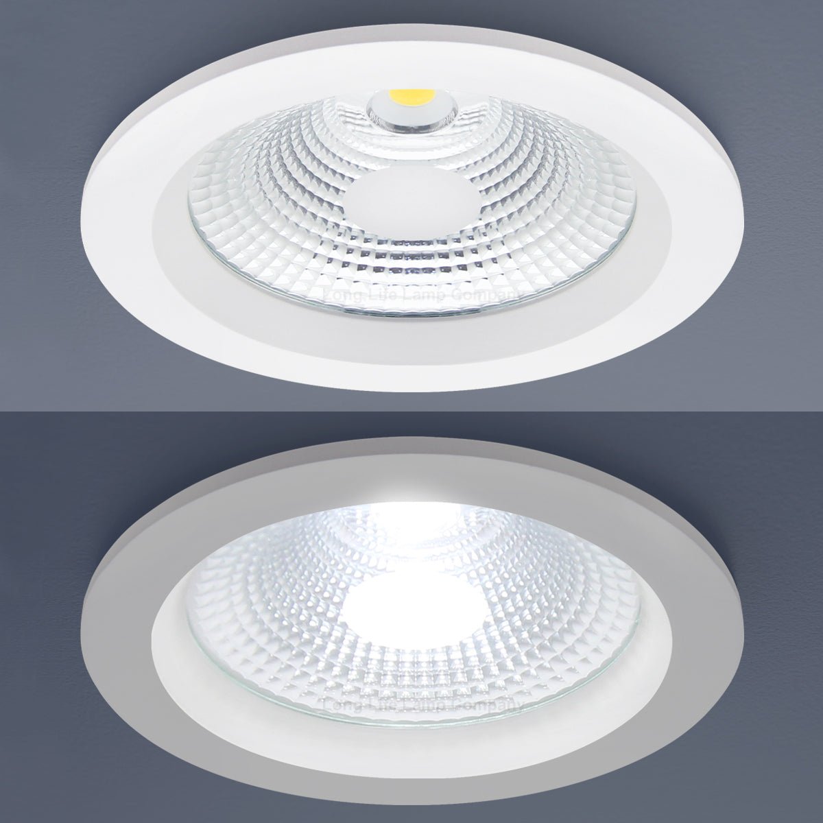 COB 12W Recessed Commercial LED Downlight 6000K - Energy Light Bulbs - Free delivery on all orders