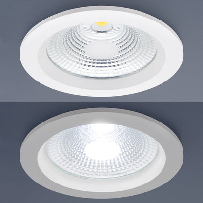 COB 12W Recessed Commercial LED Downlight 6000K - Energy Light Bulbs - Free delivery on all orders