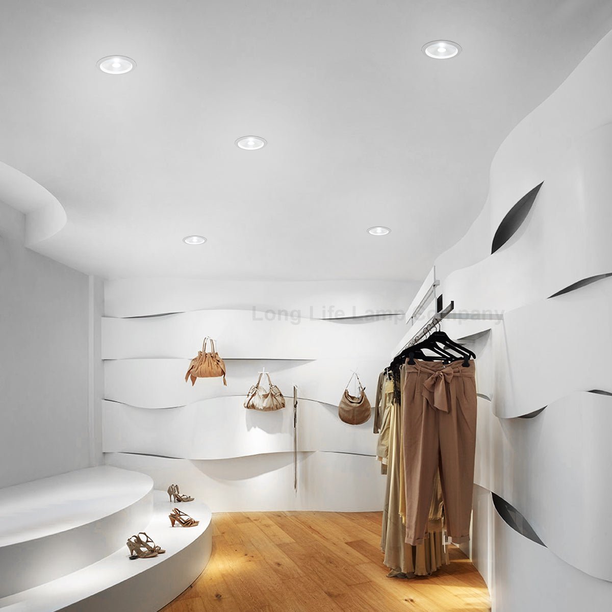COB 24W Recessed Commercial LED Downlight 6000K - Energy Light Bulbs - Free delivery on all orders