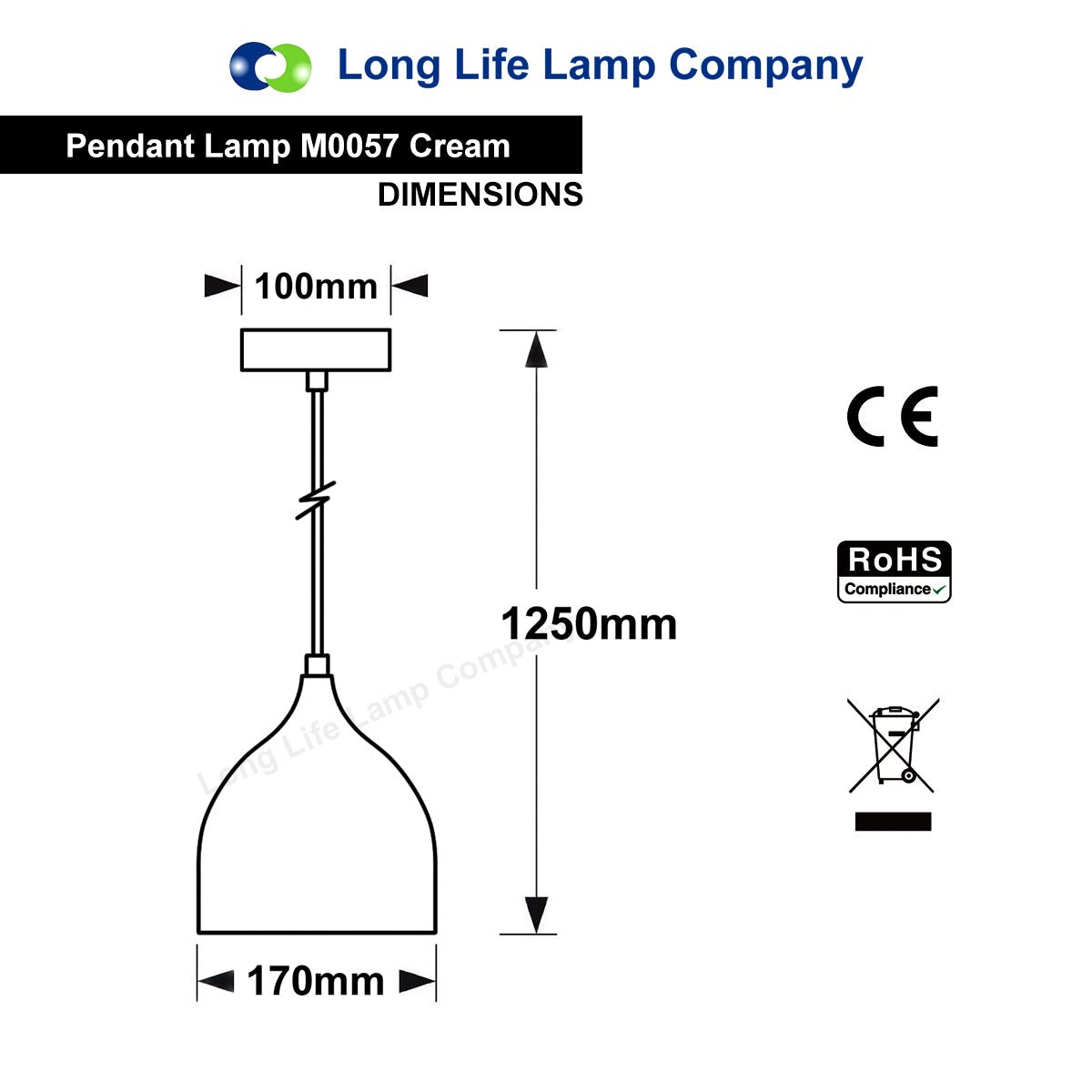 Contemporary Cream Ceiling Pendant Light Shade Fine Metal - Energy Light Bulbs - Free delivery on all orders