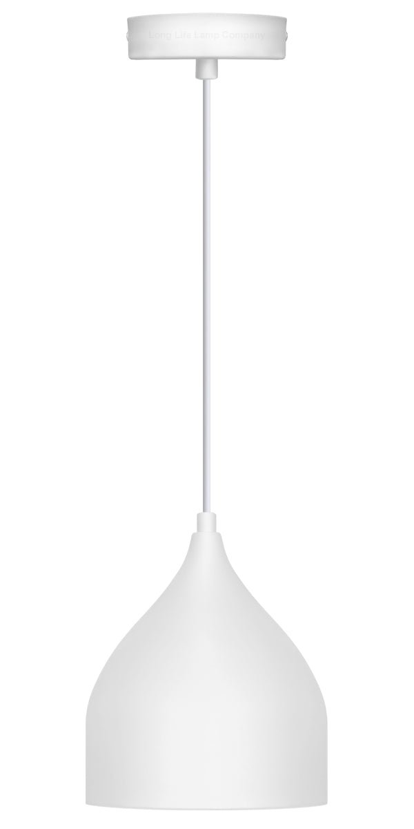 Contemporary Cream Ceiling Pendant Light Shade Fine Metal - Energy Light Bulbs - Free delivery on all orders
