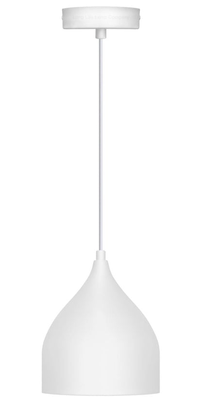 Contemporary Cream Ceiling Pendant Light Shade Fine Metal - Energy Light Bulbs - Free delivery on all orders