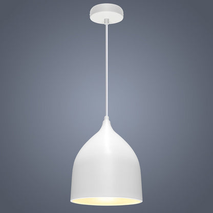 Contemporary Cream Ceiling Pendant Light Shade Fine Metal - Energy Light Bulbs - Free delivery on all orders