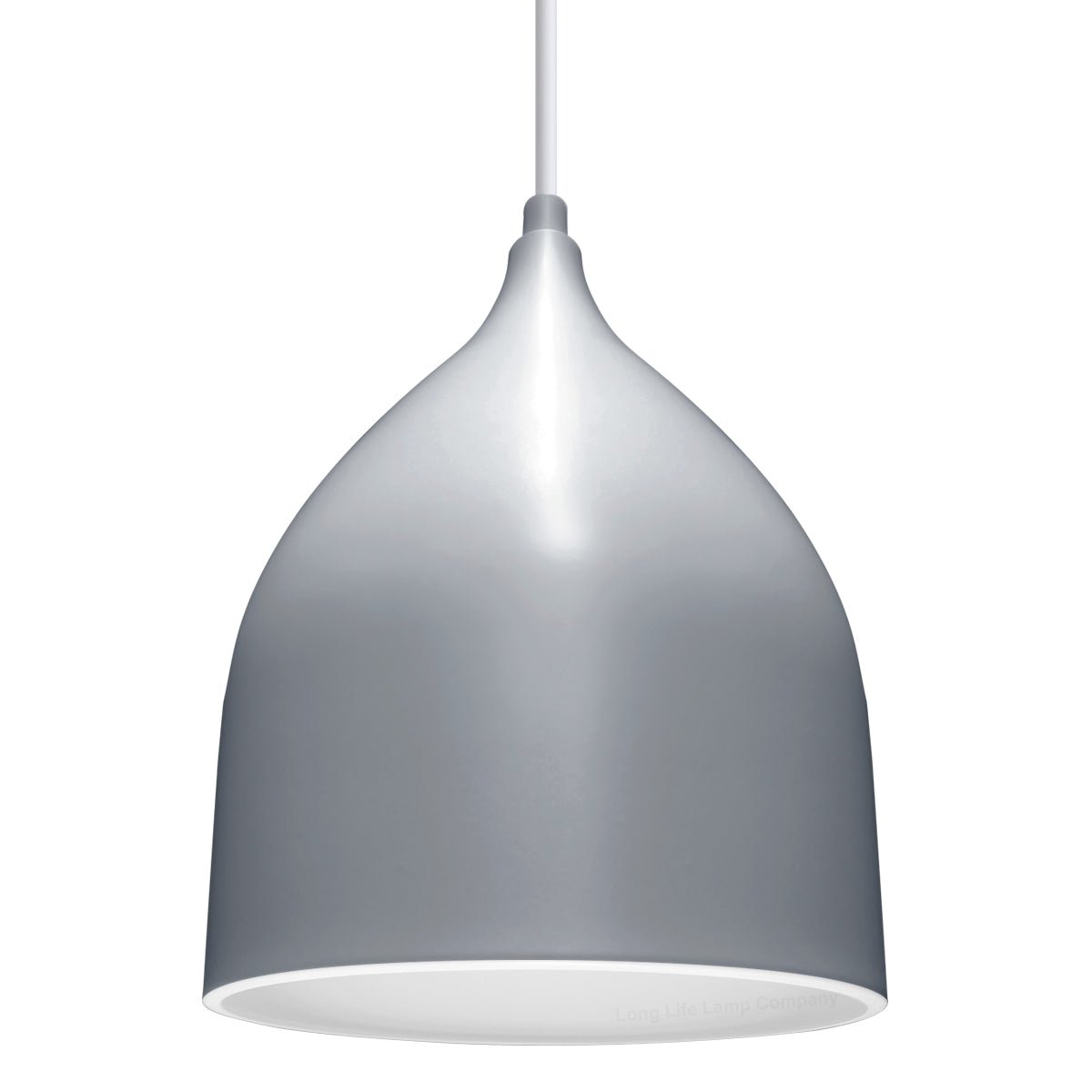 Contemporary Grey Ceiling Pendant Light Shade Fine Metal - Energy Light Bulbs - Free delivery on all orders