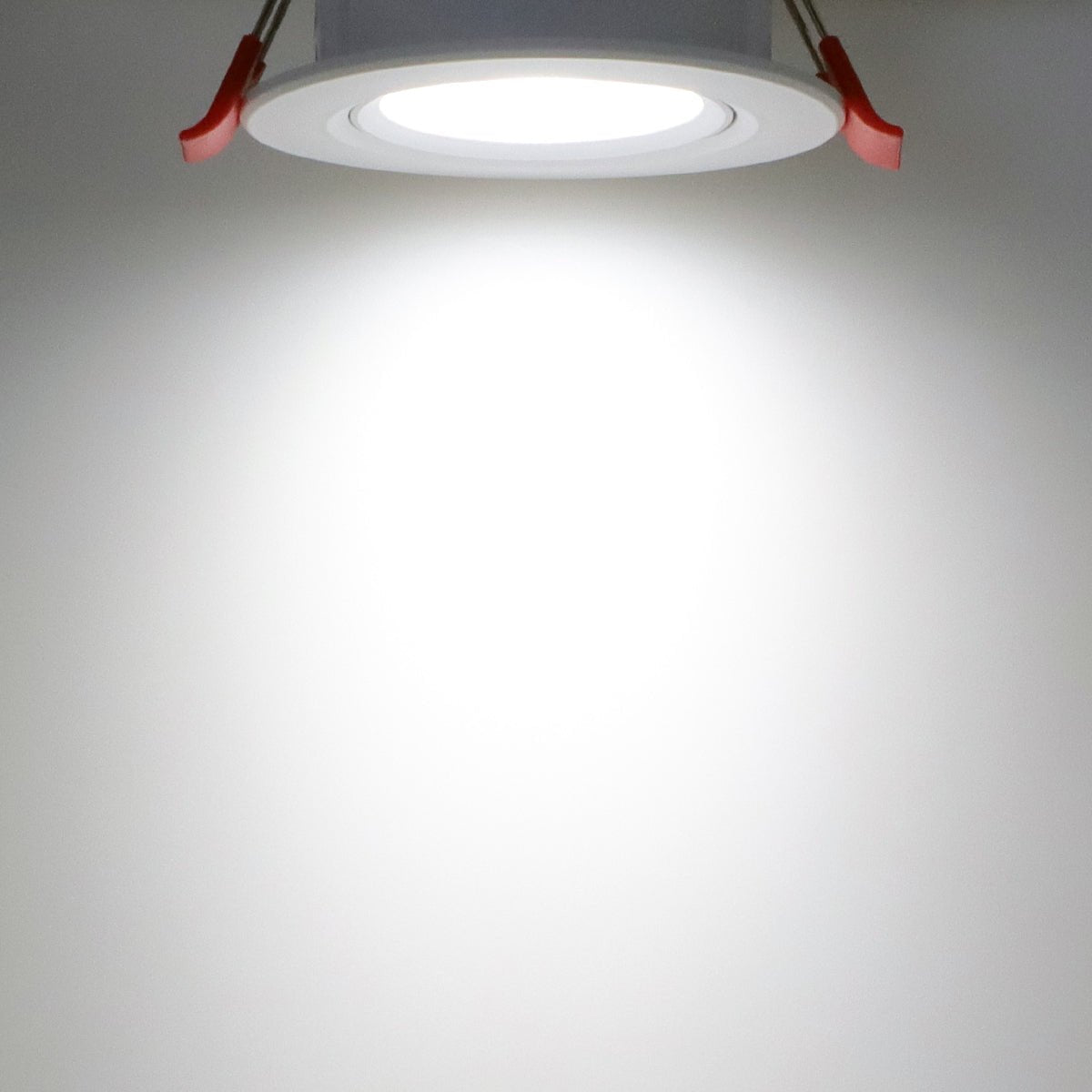 Cool White 3w LED Recessed Ceiling Downlight Adjustable - Energy Light Bulbs - Free delivery on all orders
