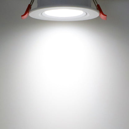 Cool White 3w LED Recessed Ceiling Downlight Adjustable - Energy Light Bulbs - Free delivery on all orders