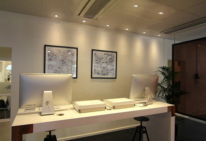 Cool White 6.5w Adjustable LED Recessed Ceiling Downlights Square CLS9 - Energy Light Bulbs - Free delivery on all orders