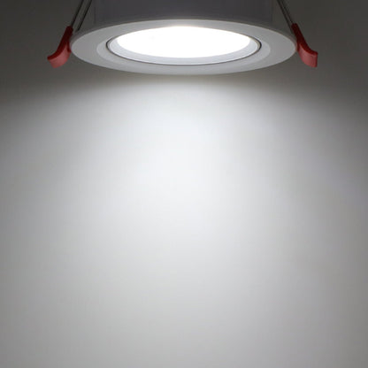 Cool White 7w LED Recessed Ceiling Downlight Adjustable - Energy Light Bulbs - Free delivery on all orders