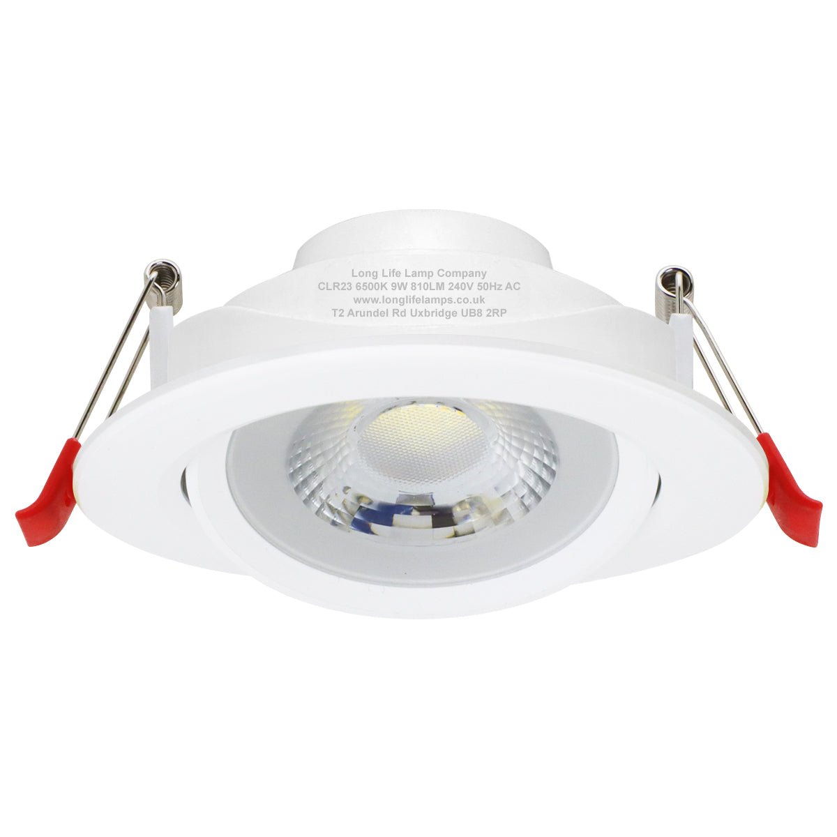 9W LED Recessed Downlight – Cool White, Adjustable