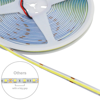 Cool White LED Tape Strip Light Continuous COB Illumination 10 Metres 24V with Driver - Energy Light Bulbs - Free delivery on all orders