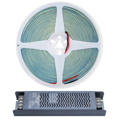 Cool White LED Tape Strip Light Continuous COB Illumination 10 Metres 24V with Driver - Energy Light Bulbs - Free delivery on all orders