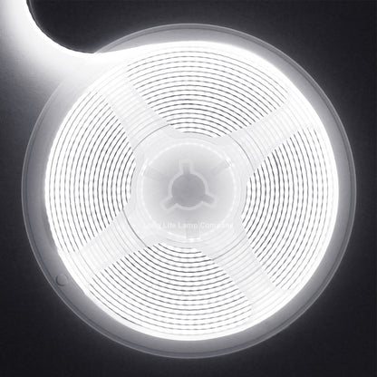 Cool White LED Tape Strip Light Continuous COB Illumination 5 Metres 12V - Energy Light Bulbs - Free delivery on all orders