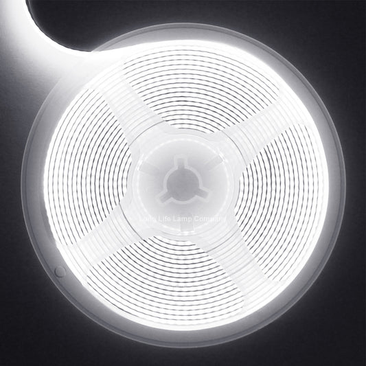 Cool White LED Tape Strip Light Continuous COB Illumination 5 Metres 12V - Energy Light Bulbs - Free delivery on all orders